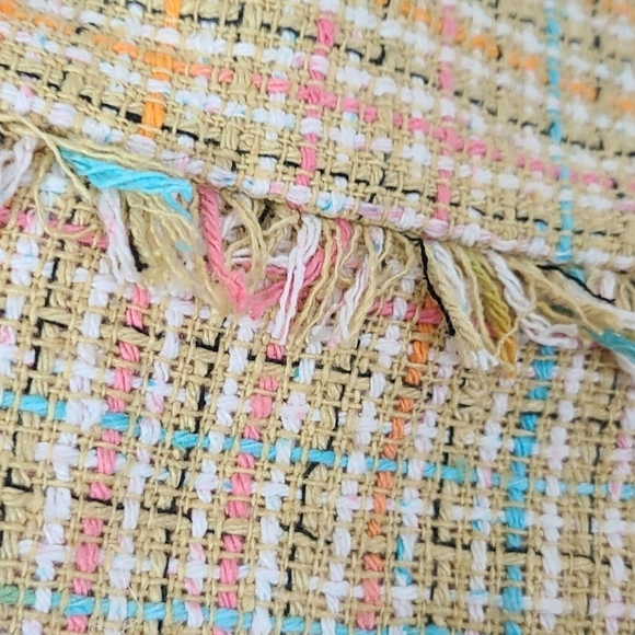 Leona By Lauren Leonard Tweed Shorts sz 8 - Picture 6 of 7